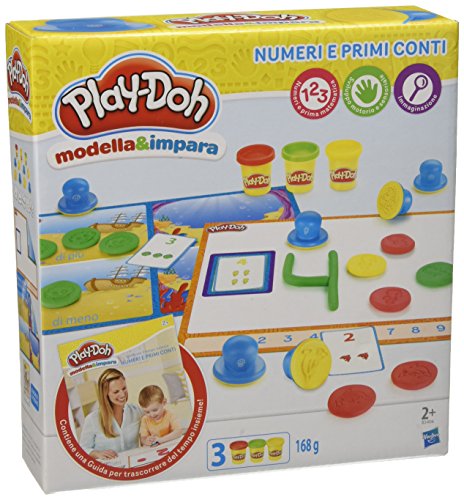 Hasbro Play-Doh - Modella E Impara Numeri E Conti, B3406103