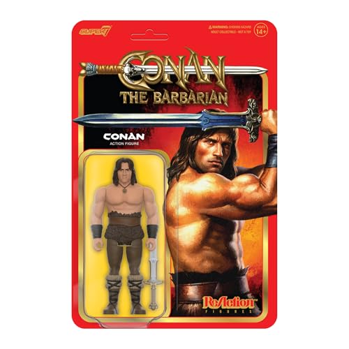 Super7 Conan The Barbarian Reaction Figures - Action Figure Di Conan (Resuscted)