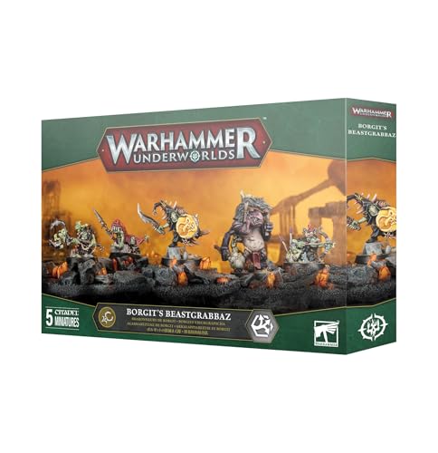 Games Workshop - Warhammer - Age Of Sigmar - Warhammer Underworlds: Borgits Beastgrabbaz (Banda Da Guerra)