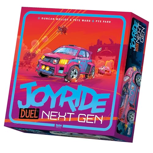 Rebellion Unplugged: Joyride: Next Gen - Gioco Da Tavolo Da Combattimento Auto, Testa A Testa Indipendente, Battaglia Sui Circuiti, Mappa Bifacciale,