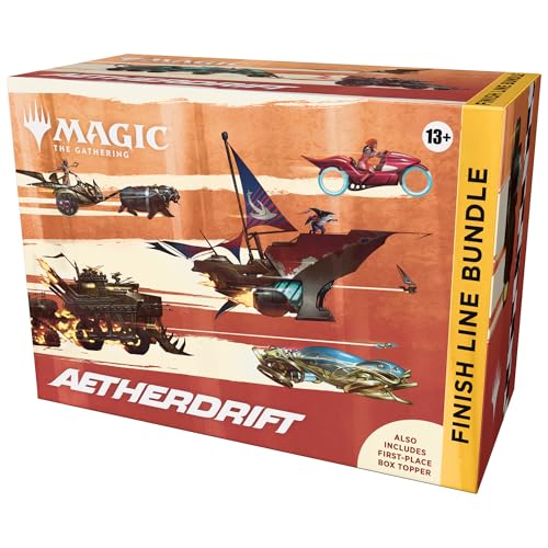 Magic: The Gathering- Bundle Di Aetherdrift Traguardo (Versione Inglese), Multicolore, D4135000