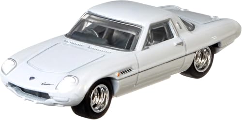 Hot Wheels Jay Leno'S Garage Modellino Auto 1968 Mazda Cosmo Sport - Die Cast Scala 1:64 - Lunghezza 7Cm - Jbl66 - Serie Pop Culture