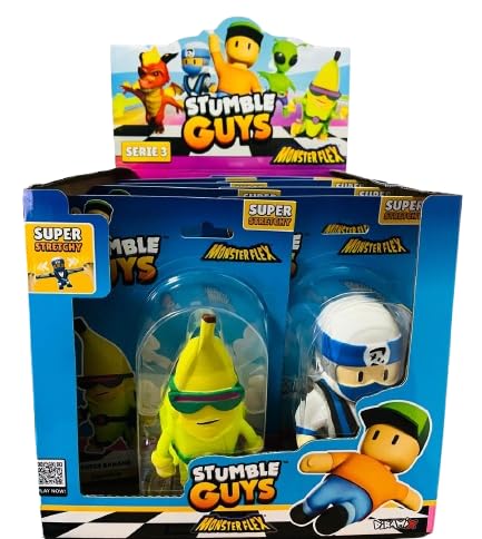 Diramix Monster Flex Stumble Guys Serie 3, Set 8 Blister