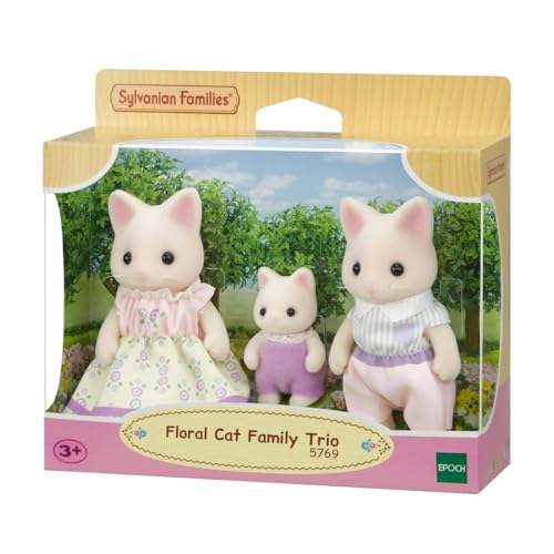Sylvanian Families Trio Famiglia Gatto Flora