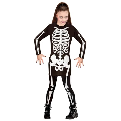 W Widmann Milano Party Fashion - Costume Da Scheletro Per Bambino, Vestito, Ossa, Tristo Mietitore, Halloween, Festa A Tema