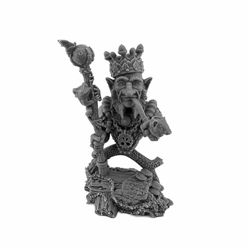 Reaper Miniatures Wenzelbaum - Statuetta In Miniatura Con Busto Di Gnomo E Ossa Mietitrici, Usa