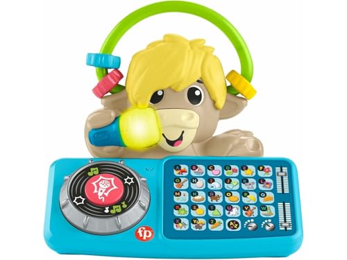 Fisher-Price Banda Animal A To Z Yak, Giocattolo Di Apprendimento Per Neonati E Ragazzi E Bambine Con Musica E Luci Interattive Per Bambini A Partire