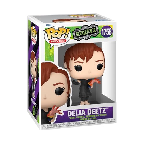 Funko Pop! Movies: Beetlejuice - Delia Deetz- Figura In Vinile Da Collezione - Idea Regalo - Merchandising Ufficiale - Giocattoli Per Bambini E Adulti