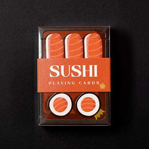 Solomagia Mazzo Di Carte Sushi (Tuna Nigiri) Playing Cards By Baobao Restaurant