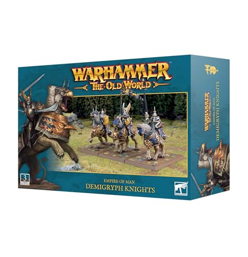 Games Workshop - Warhammer - Il Vecchio Mondo - Impero Dell'Uomo: Cavalieri Demigryph