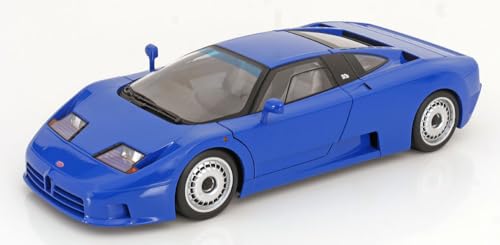 Kk Scale Kkdc120131 - Bugatt. Eb110 Blue 1991 - Scala 1/12 - Auto In Miniatura Da Collezione