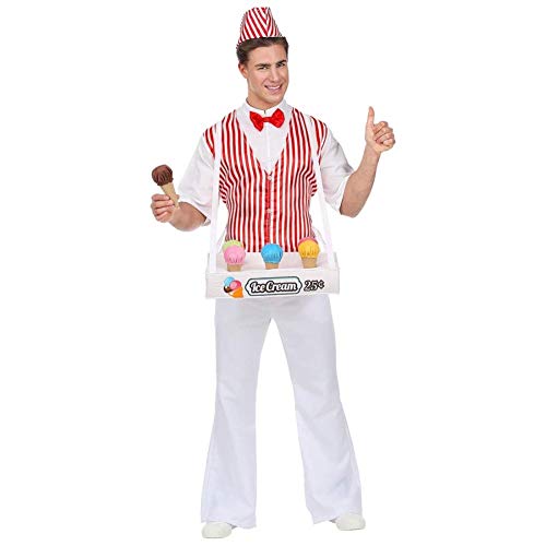Widmann Milano Party Fashion - Costume Gelataio, Professione, Costumi In Maschera