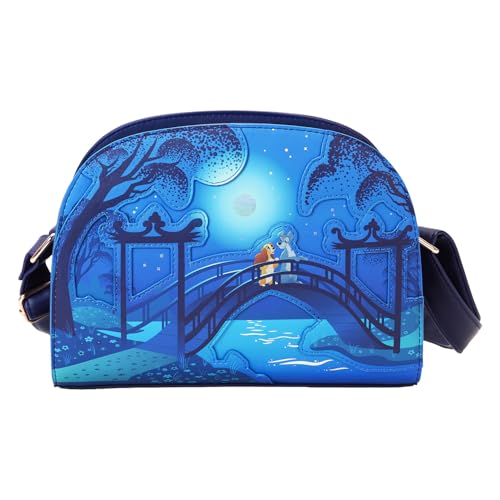 Loungefly Disney Lady And The Tramp 70Th Anniversary Crossbody