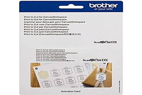Brother- Scheda Di Attivazione Print To Cut – Scanncut Sdx, Cadxprntcut1