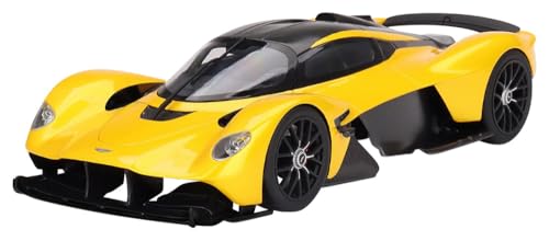 True Scale Miniatures Ts0538 - Aston Martin Valkyrie Sunburst Yellow Top Speed - Scala 1/18 - Auto In Miniatura Da Collezione