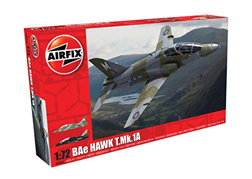Airfix-1/72 Bae Hawk T1 Modello, Colore Grigio, A03085A