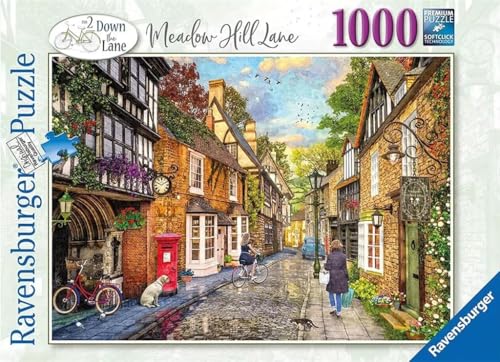Ravensburger 12000160 - Medow Hill Lane - Puzzle 1000 Pezzi – Puzzle Adulti E Ragazzi Da 14 Anni,