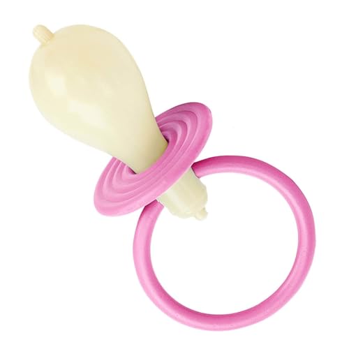 Widmann 67781 - Ciucciotto Sonoro Gigante Adulto Unisex, Baby Showers, Carnevale, Feste A Tema, Colore Rosa