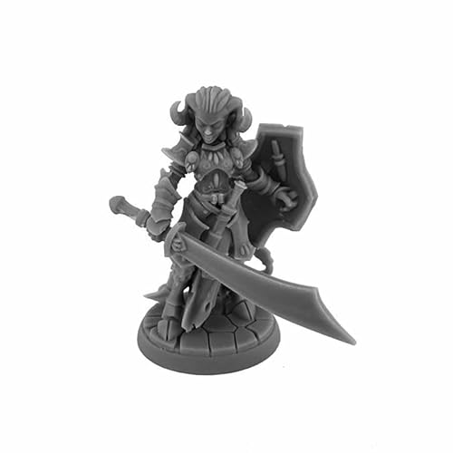Reaper Miniatures Hellborn Paladin Miniature Figure 25Mm Scala Eroica Mietitore Ossa Usa