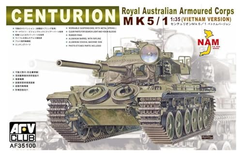 Afv Club - Carro Armato Centurion Mk 5/1 Delle Forze Armate Australiane, Scala 1:35