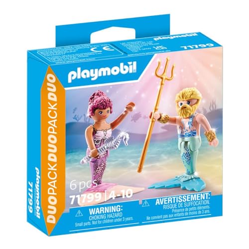 Playmobil 71799 Sirene E Tritone Con Scettro E Tridente