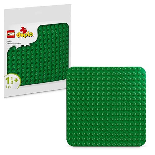 Lego Duplo Classic Base Verde, Set Piastra Giocattolo Per Mattoncini Da 16X16 Bottoncini Per Costruzioni Creative, Piccoli Giochi Di Ruolo E Di Fantas
