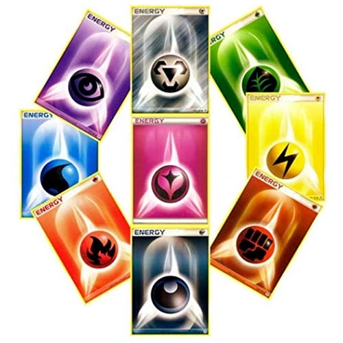Nintendo 50 Pokemon Energy Cards Random Lot Of Cards