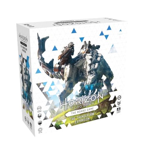 Steamforged Games | Horizon Zero Dawn | Board Game | Thunderjaw Expansion | For 1 To 4 Players Ages 14 + | Game In English
