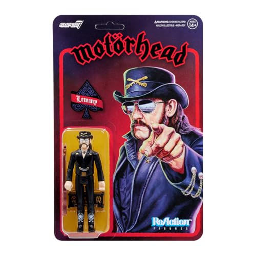 Super7 Motorhead Reaction Figures - Lemmy (Modern Cowboy) Action Figure