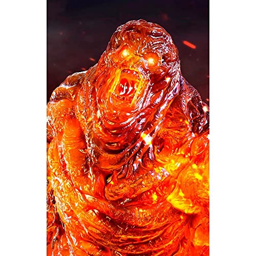 Spider-Man – Statuetta 1/10 Bds Art Scale Deluxe Molten Man, 26 Cm
