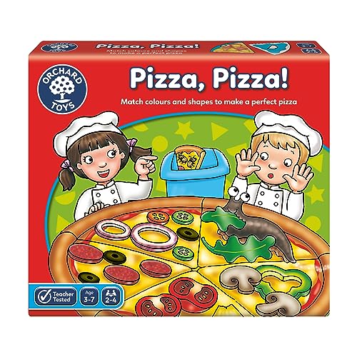 Pizza, Pizza! - Gioco Educativo Di Forme E Colori Per Bambini Da 3 A 7 Anni (Edizione Multilingua)