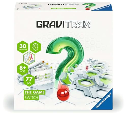 Ravensburger - Gravitrax: The Game Switch, Gioco Di Carte Di Logica, Pista Di Biglie, Per Bambini 8+ Anni E Adulti, Compatibile Con Tutti I Gravitrax