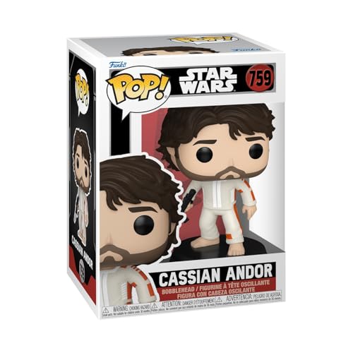 Funko Pop! Star Wars: Andor - Cassian Andor - Figura In Vinile Da Collezione - Idea Regalo - Merchandising Ufficiale - Giocattoli Per Bambini E Adulti