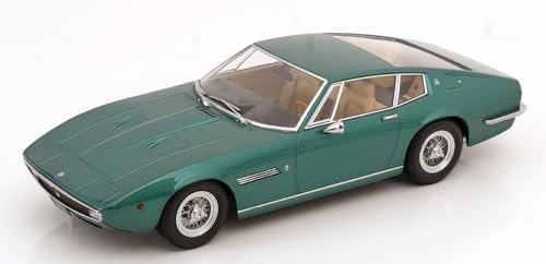 Kk Scale Kkdc181272 - Maserat. Ghibli Coupe Green Metallic 1969 - Scala 1/18 - Auto In Miniatura Da Collezione
