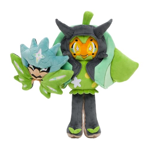 Pokémon Center Ogerpon (Teal Mask) Plush Doll, 34 Cm