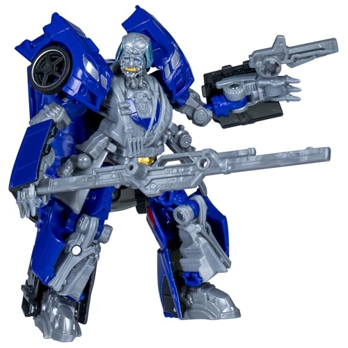 Transformers Studio Series Deluxe Class, Action Figure Di Wheeljack (Que), Ispirata Al Film "Transformers: Dark Of The Moon"