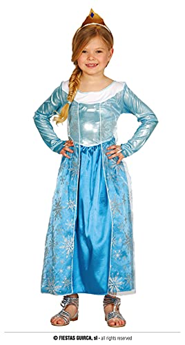 Guirca- Barbie Costume Escarchada Bambina, Multicolore, 7-9 Anni, 004.Gu83390