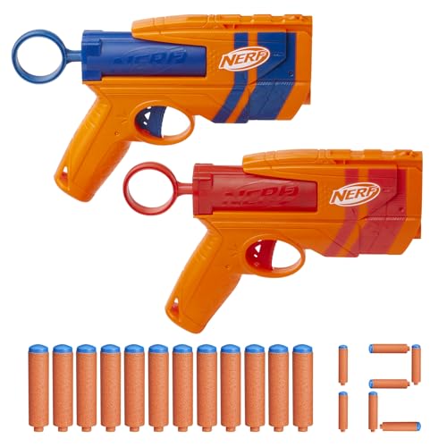 Nerf N Series, Confezione Doppia, Blaster Lancia 12 Dardi N1, Colore, G1492Eu4
