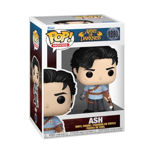 Funko Pop! Movies: Army Of Darkness - Ash Williams With Boomstick - Figura In Vinile Da Collezione - Idea Regalo - Merchandising Ufficiale - Giocattol