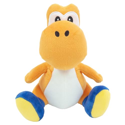 Nintendo Together+ – Peluche Super Mario – All Star Collection Ac48 – Yoshi Arancione 20 Cm