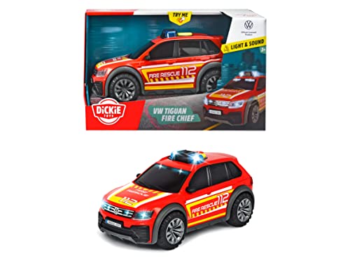 Dickie Sos Vw Tiguan R Line Fire Rescue Cm. 25, Luci E Suoni, + 3 Anni, 203714016038