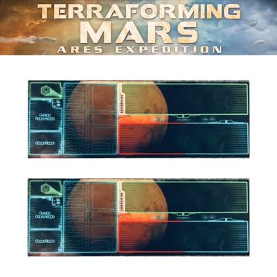 Ghenos Terraforming Mars - Ares Expedition: Playmat Gioco Da Tavolo, Multicolore