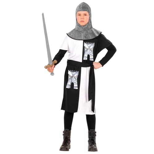 W Widmann Milano Party Fashion, Costume Da Guerriero Medievale, Giacca Elegante, Cintura Da Annodare, Cappello Argentato, Stampe Del Castello, Misura 