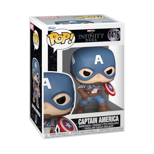 Funko Pop! Marvel: Mcu Archives – Cafa Ca - Captain America- Figura In Vinile Da Collezione - Idea Regalo - Merchandising Ufficiale - Giocattoli Per B
