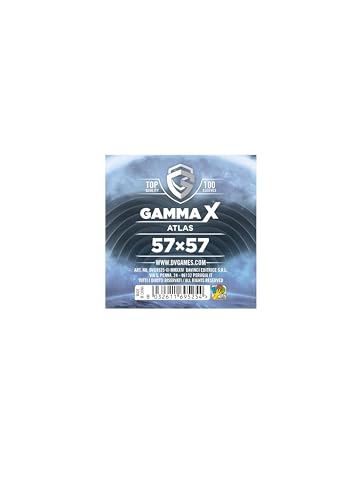 Gamma X Atlas - 57X57 - Bustine Protettive Per Carte