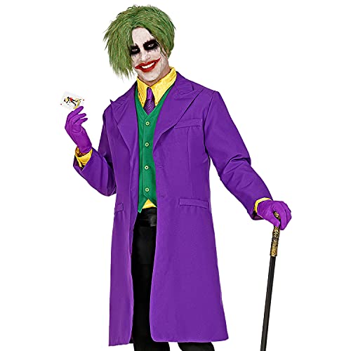 W Widmann Milano Party Fashion - Costume Clown Malvagio, Cappotto Con Gilet, Joker, Horror, Malvagio, Festa In Maschera, Carnevale, Halloween