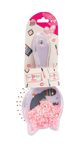 Grandi Giochi Baci Baci - Spazzola Magica Con Glitter A Forma Di Gattino - Districante - Facile Impugnatura -Prodotto Assortito Casuale- Per Bambini A
