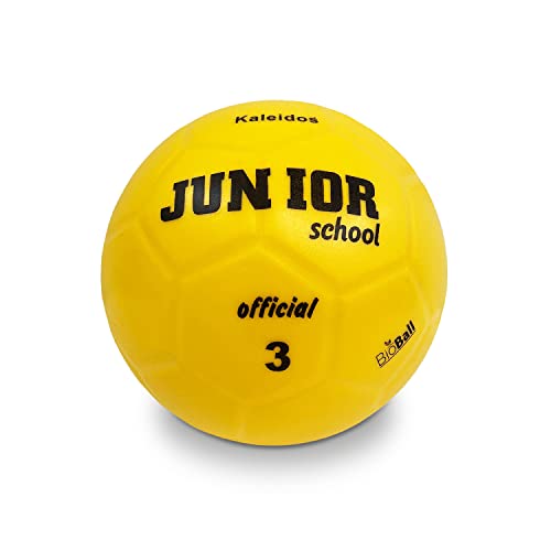 Mondo Sport - Pallone Da Football Junior 3 - Misura 3 Primi Calci - 300 G - Colore Giallo - 01520
