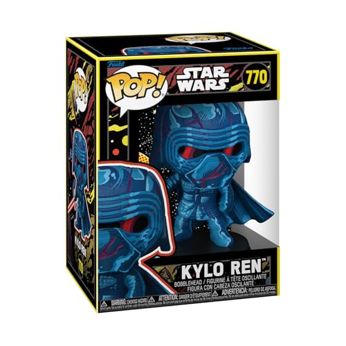 Funko Pop! Star Wars: Sw Ep7- Kylo Ren - (Retro) - Star Wars Episode 7 - Figura In Vinile Da Collezione - Idea Regalo - Merchandising Ufficiale - Gioc