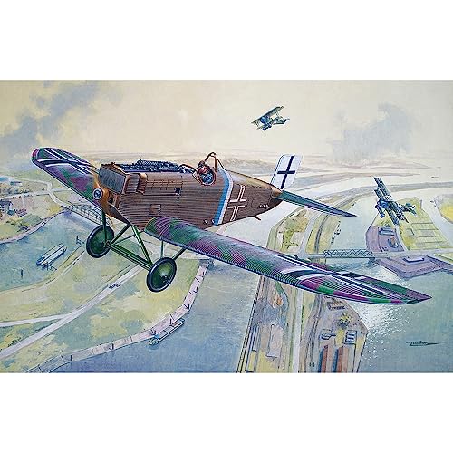 Roden Modellino Aereo Junkers D.I Tardi Scala 1:48